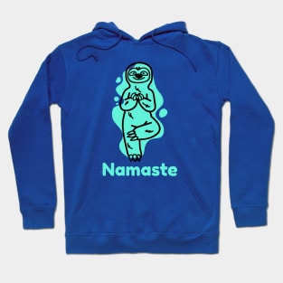 Sloth Namaste Yoga Hoodie